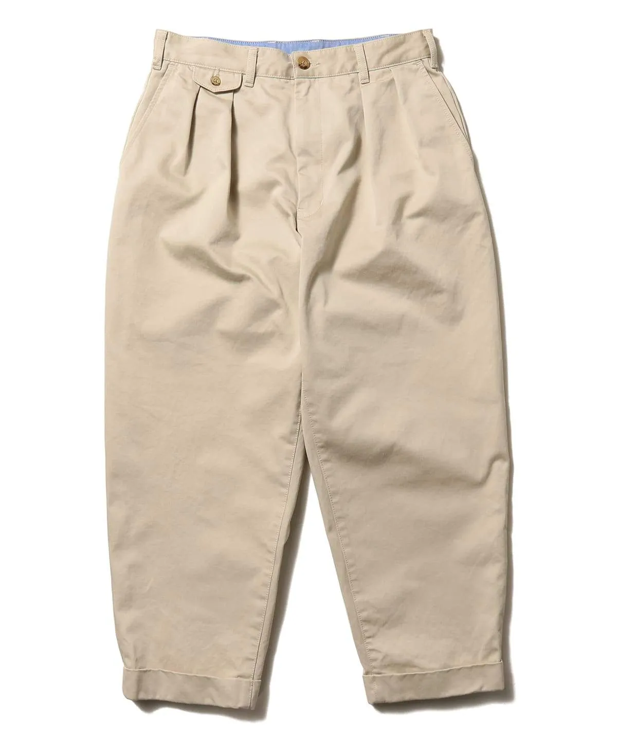 2-Pleat Cotton Chinos