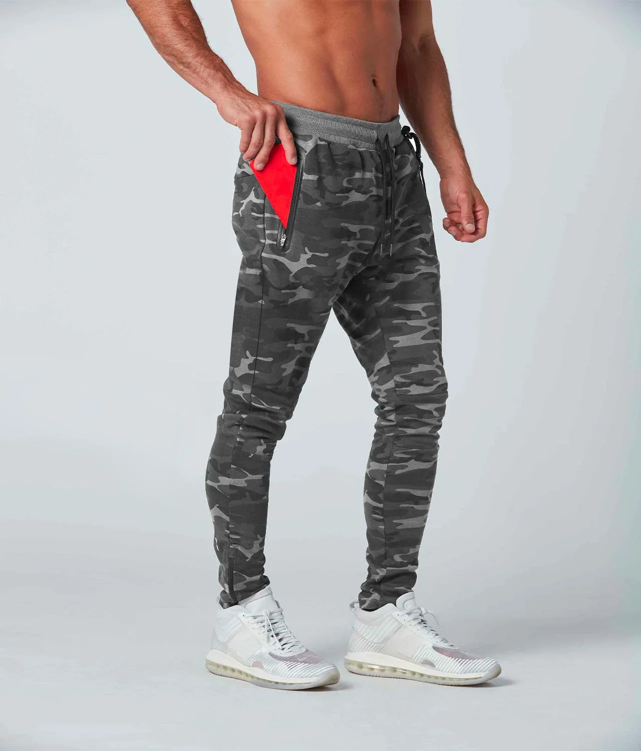 2000 . Viscose Regular-Fit Jogger - Grey Camo