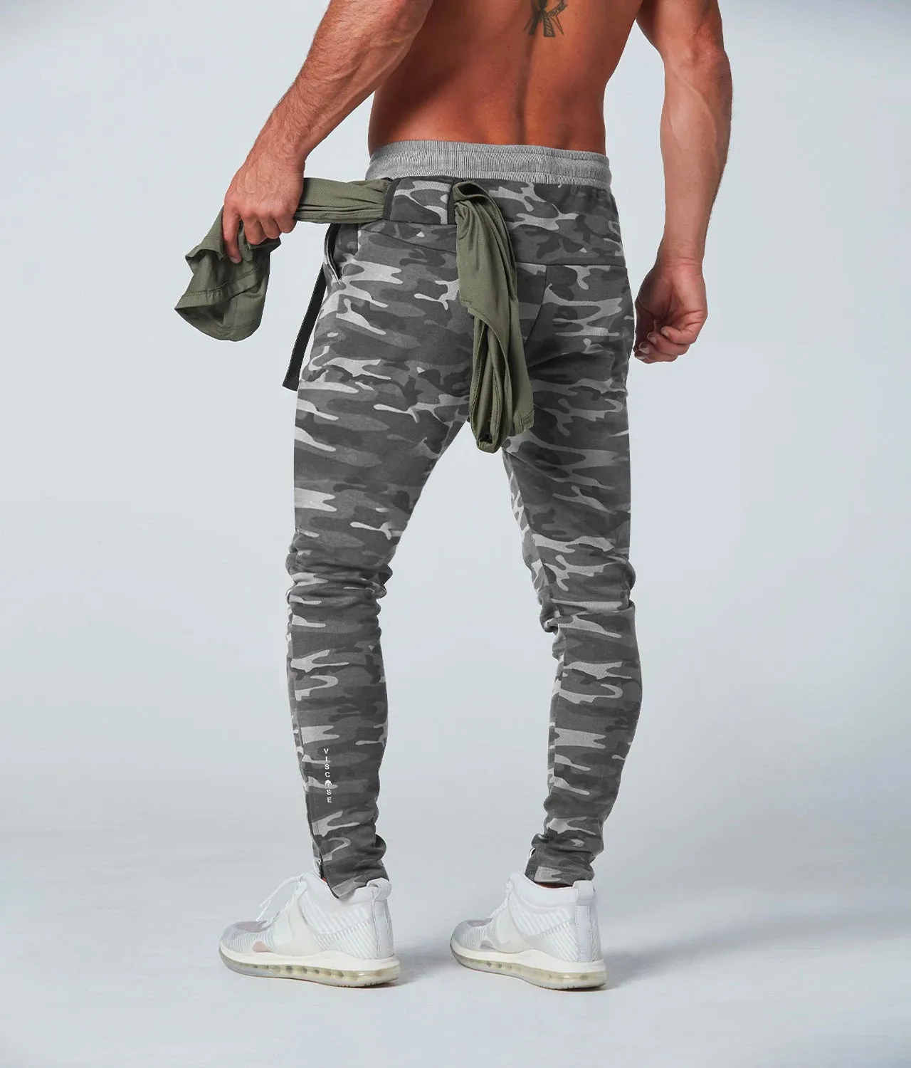 2000 . Viscose Regular-Fit Jogger - Grey Camo