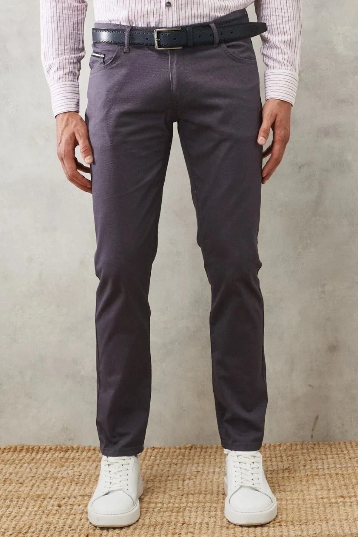 AC&Co Men's Classic Slim Fit Trousers