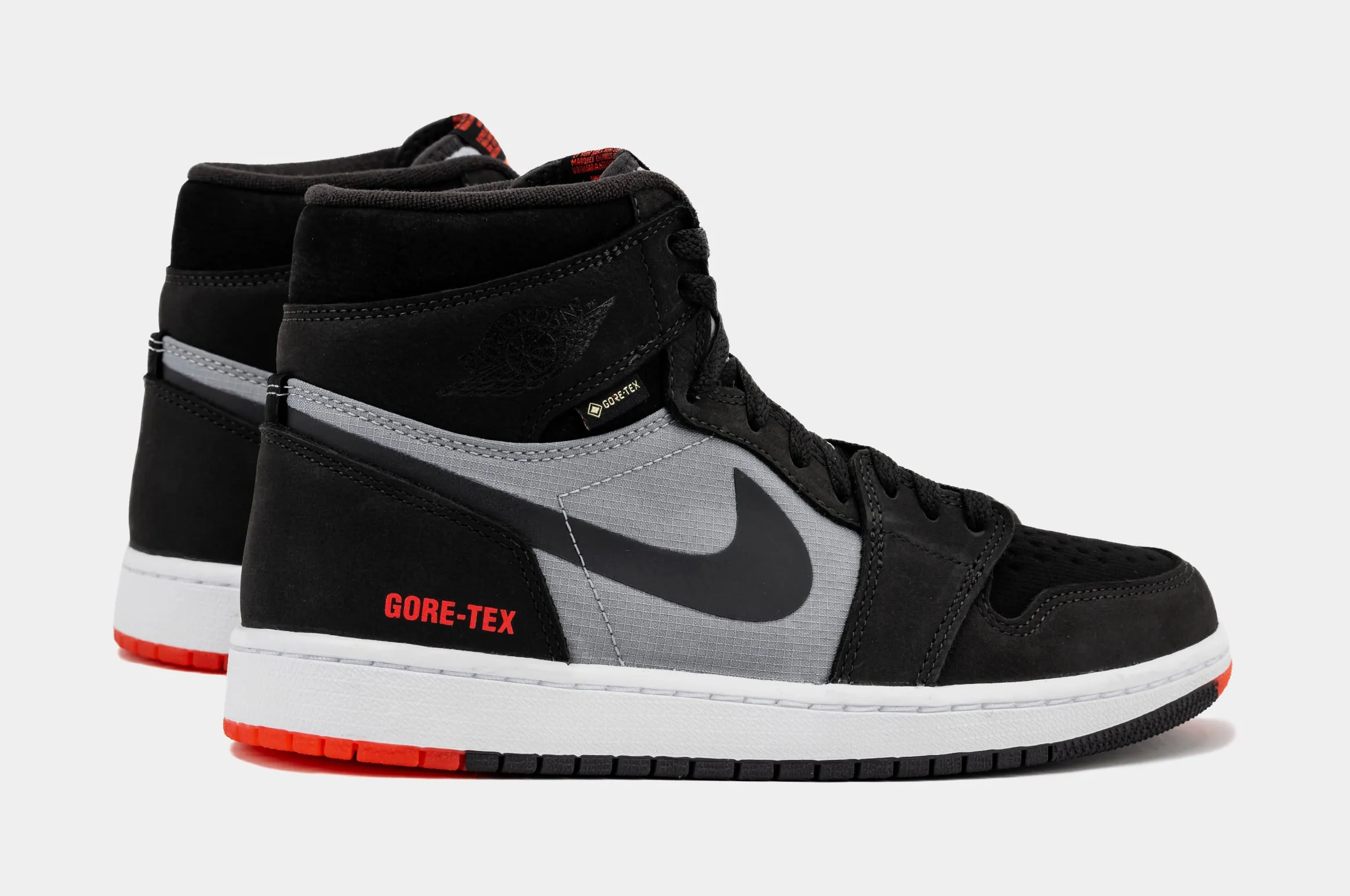 Air Jordan 1 High Element Bred Mens Lifestyle Shoes (Cement Grey/Charcoal/Black)