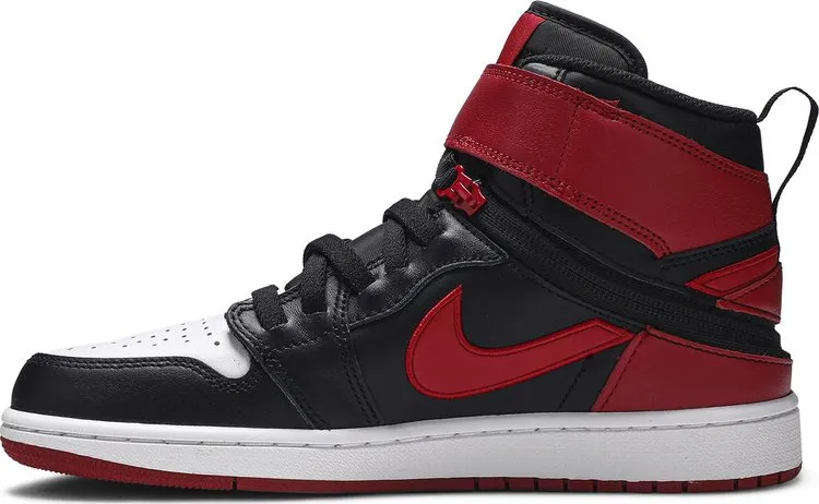 Air Jordan 1 High FlyEase Black Toe, Red