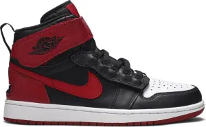 Air Jordan 1 High FlyEase Black Toe, Red