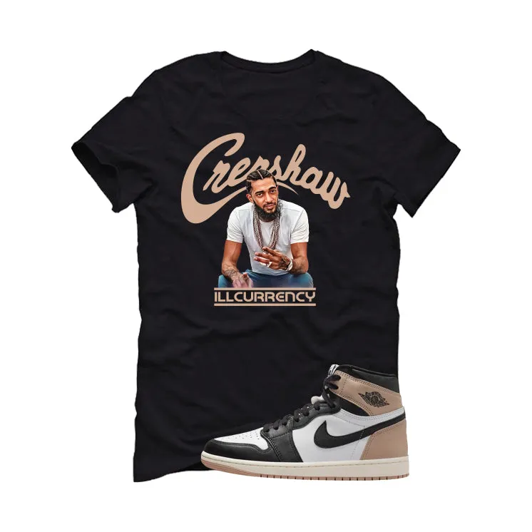 Air Jordan 1 High OG Latte Black T-Shirt (Crenshaw)| illcurrency