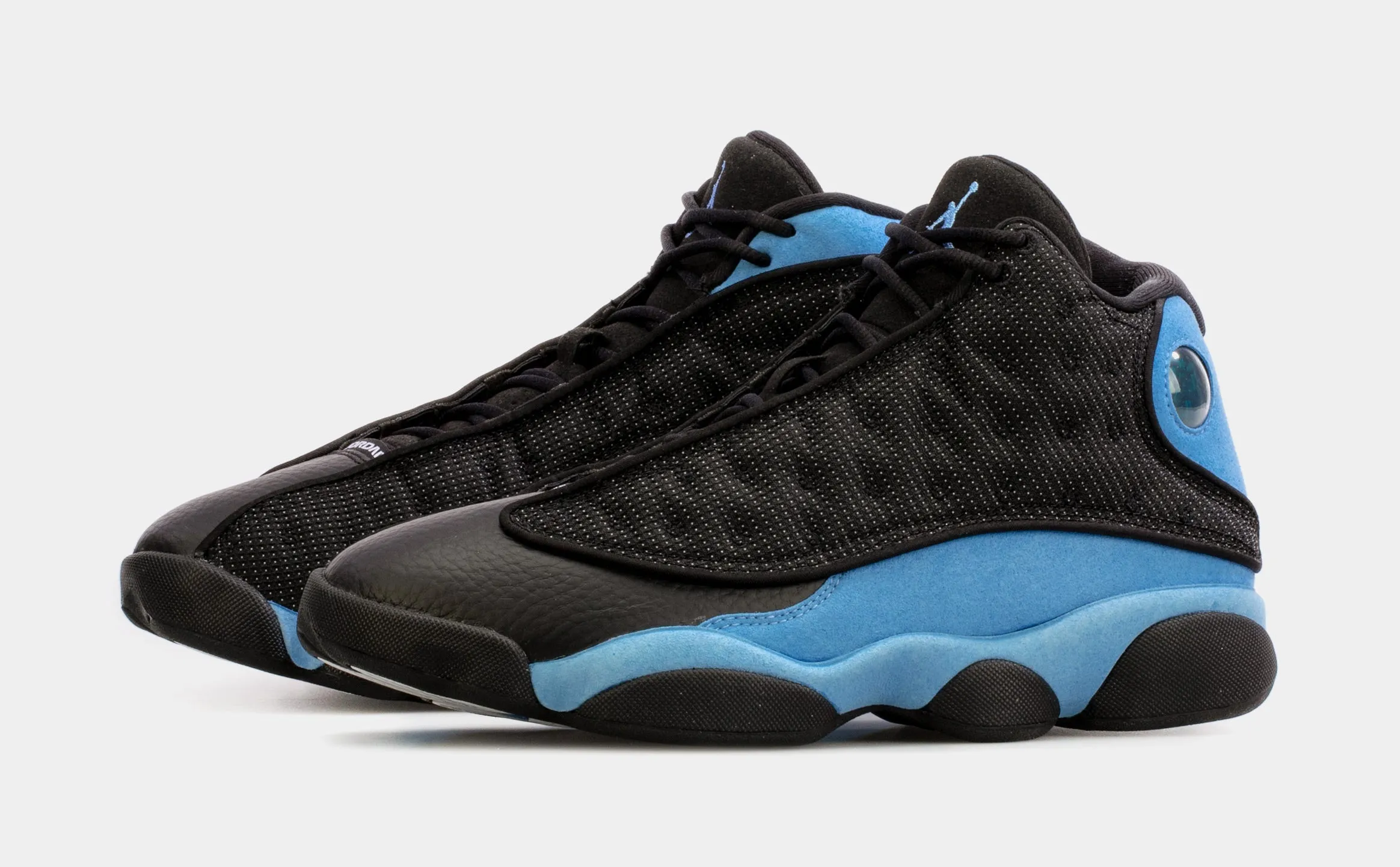 Air Jordan 13 Retro University Blue Mens Lifestyle Shoes (Black/Blue) Free Shipping