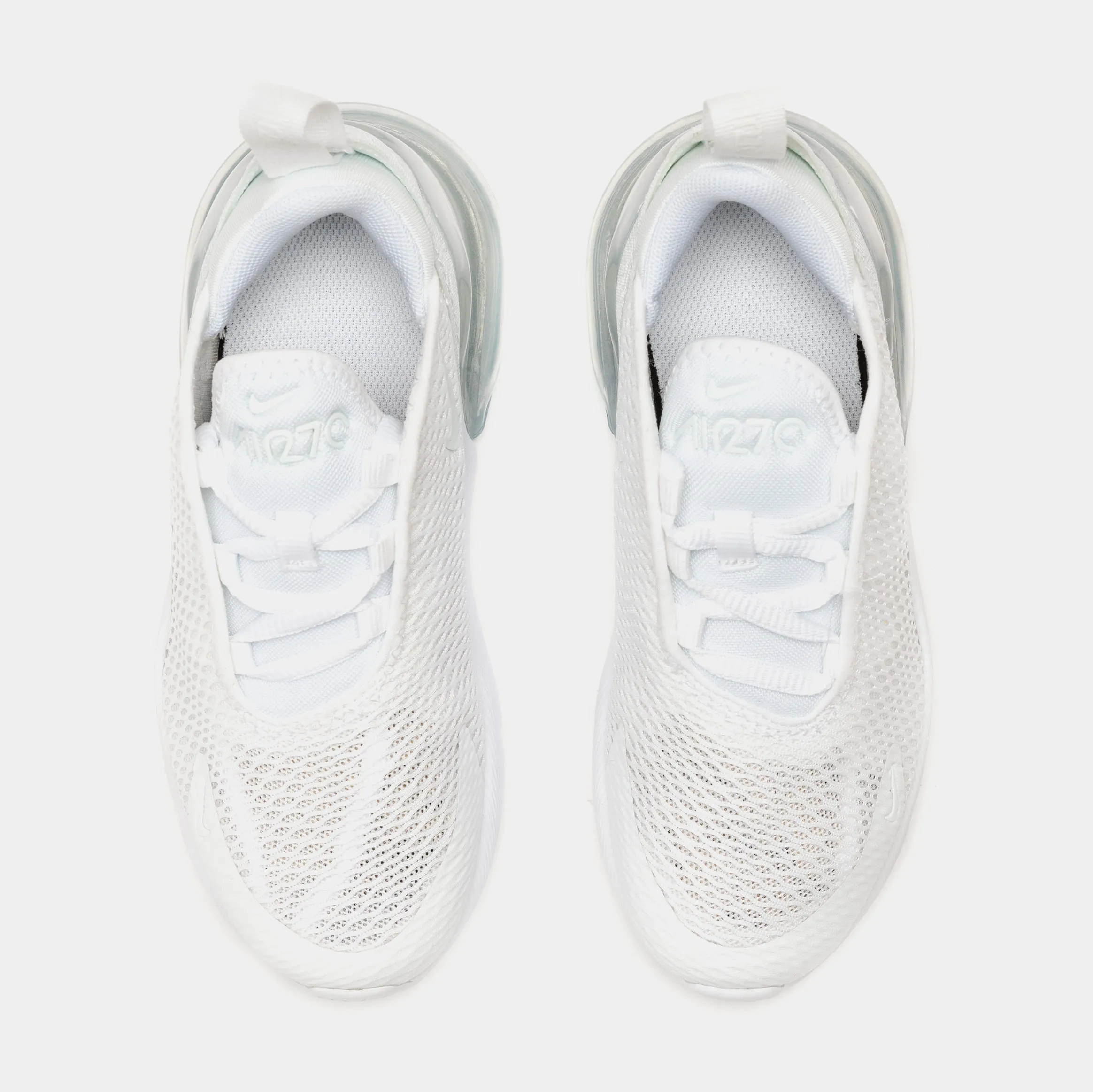 Air Max 270 Preschool Running Shoes (White)