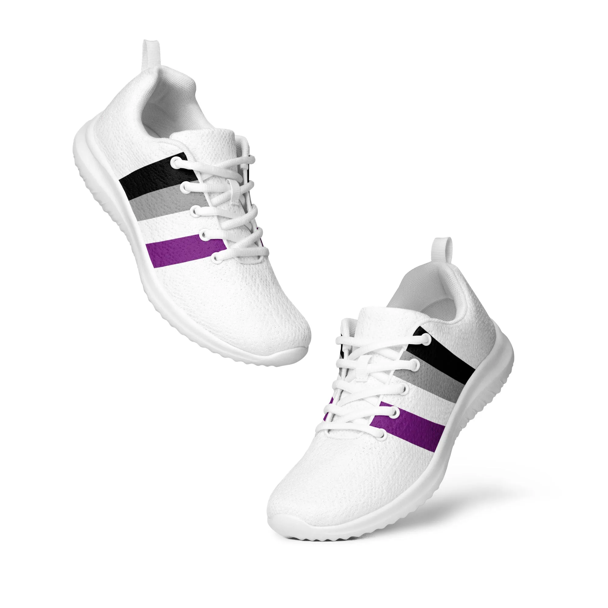 Asexual Ace Pride Flag Men’s Athletic Shoes