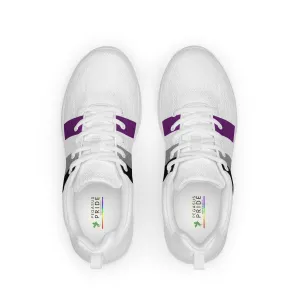 Asexual Ace Pride Flag Men’s Athletic Shoes