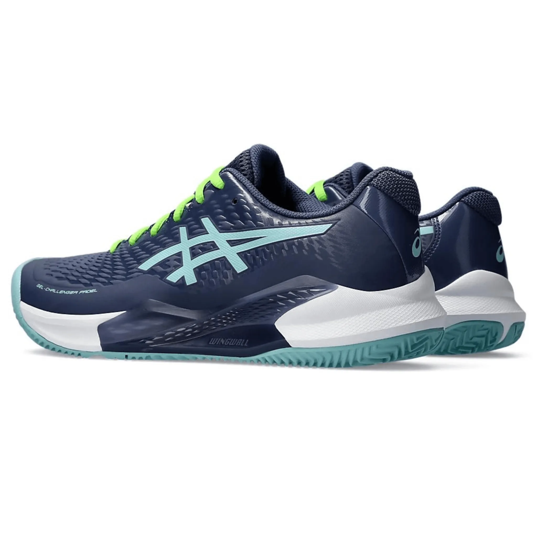 ASICS MEN'S GEL-CHALLENGER 14 PADEL Thunder Blue & Teal Tint