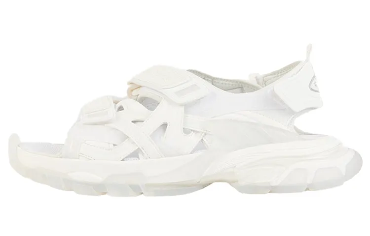 Balenciaga Track Sandal Clear Sole, white (women)