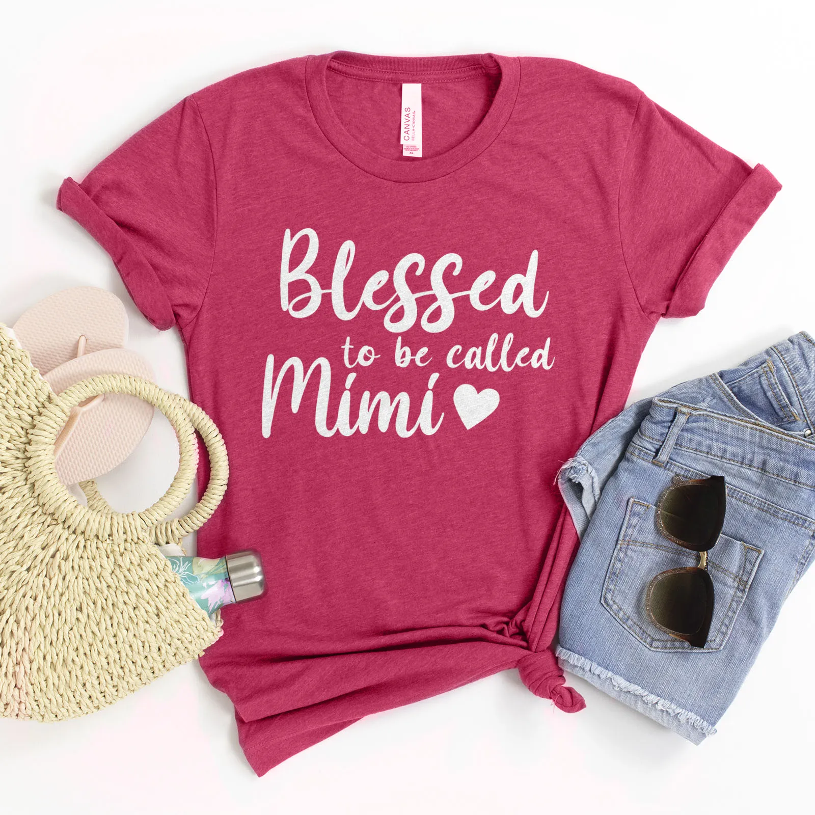 Blessed To Be Called Mimi Tee Shirts For Women - Christian Shirts for Women - Religious Tee Shirts