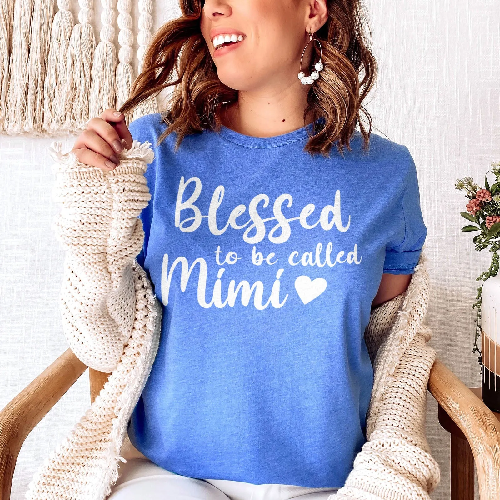 Blessed To Be Called Mimi Tee Shirts For Women - Christian Shirts for Women - Religious Tee Shirts