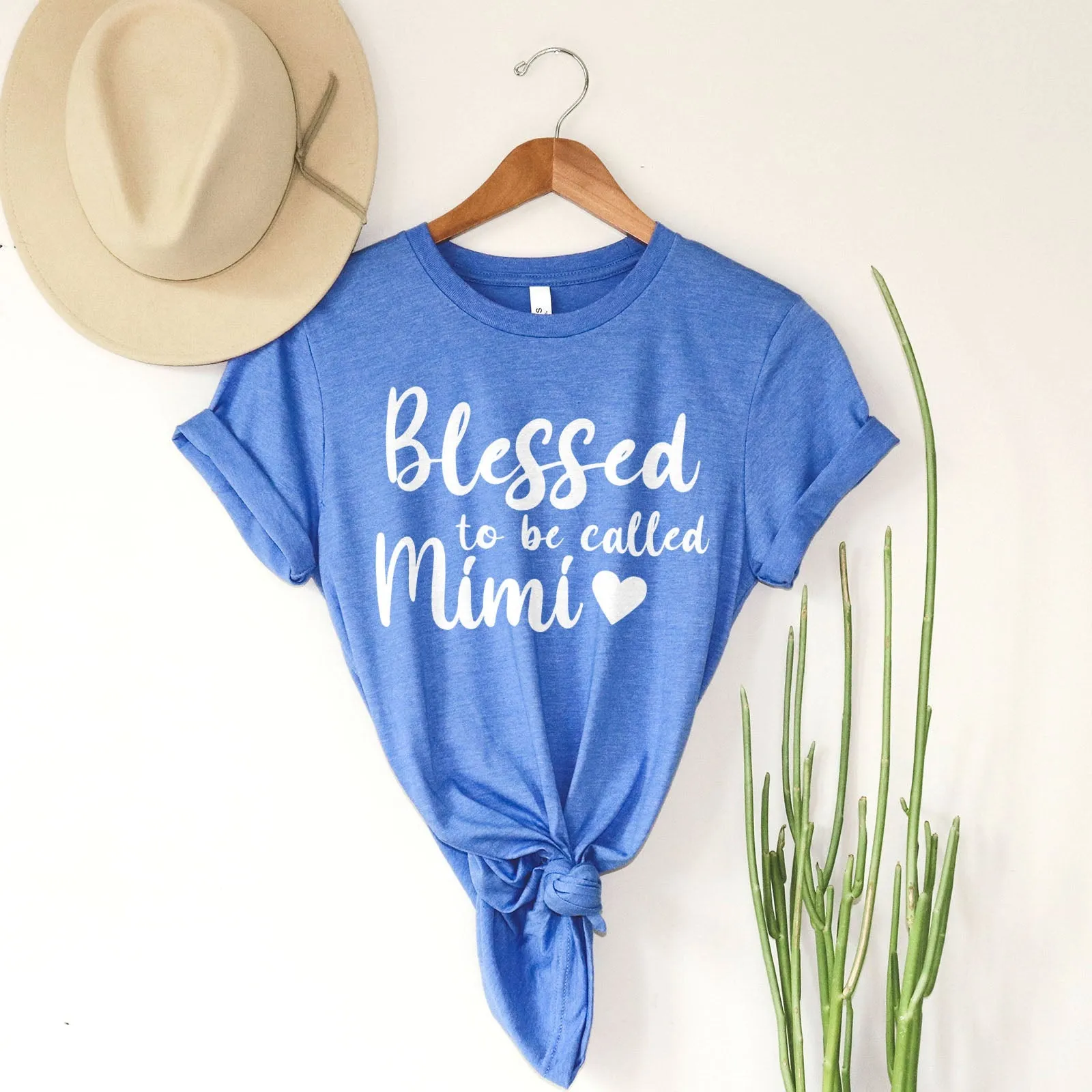 Blessed To Be Called Mimi Tee Shirts For Women - Christian Shirts for Women - Religious Tee Shirts