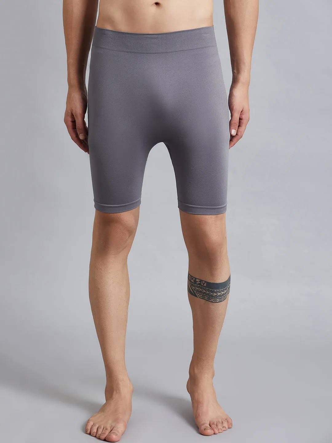 C9 AIRWEAR Men Mid Rise Cycling Shorts - Grey