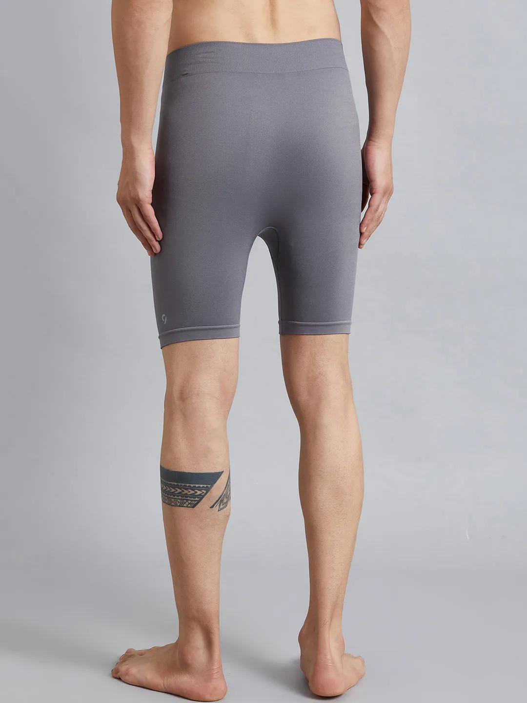 C9 AIRWEAR Men Mid Rise Cycling Shorts - Grey