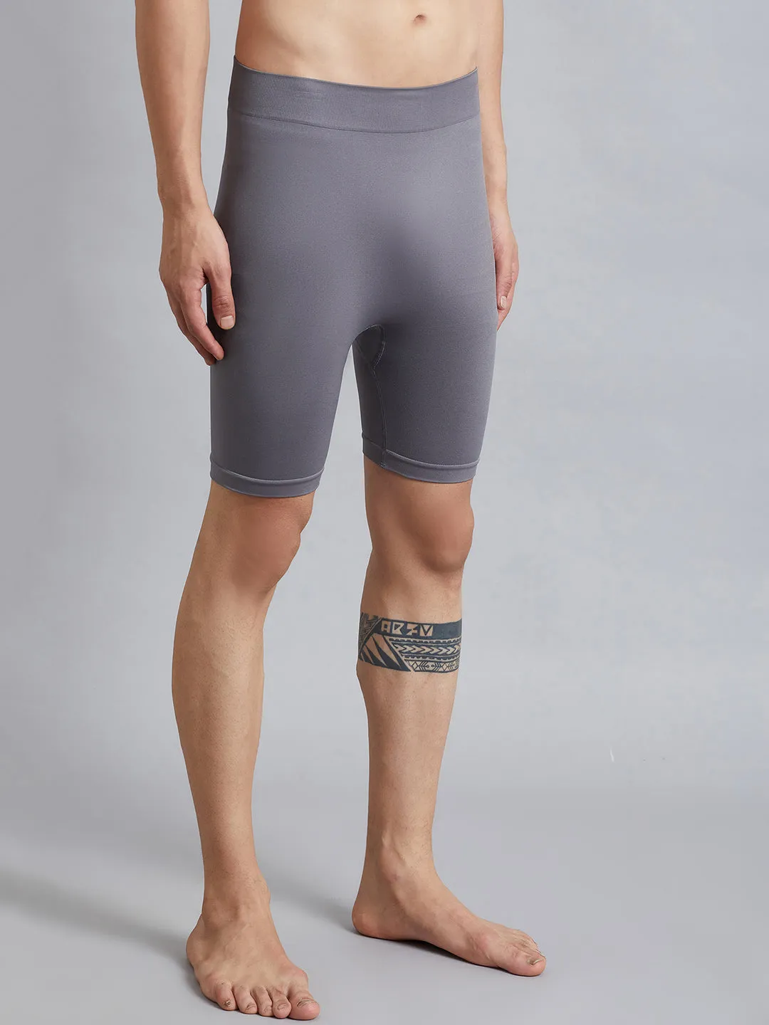 C9 AIRWEAR Men Mid Rise Cycling Shorts - Grey