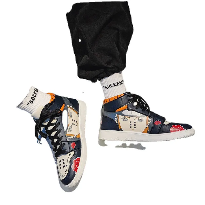 Code Naruto joint aj1 Naruto Payne Air Force One 2024 new trend high-top shoes men V18