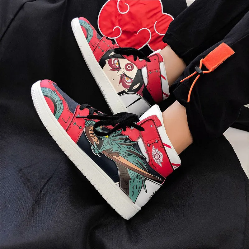 Code Naruto joint aj1 Naruto Payne Air Force One 2024 new trend high-top shoes men V18