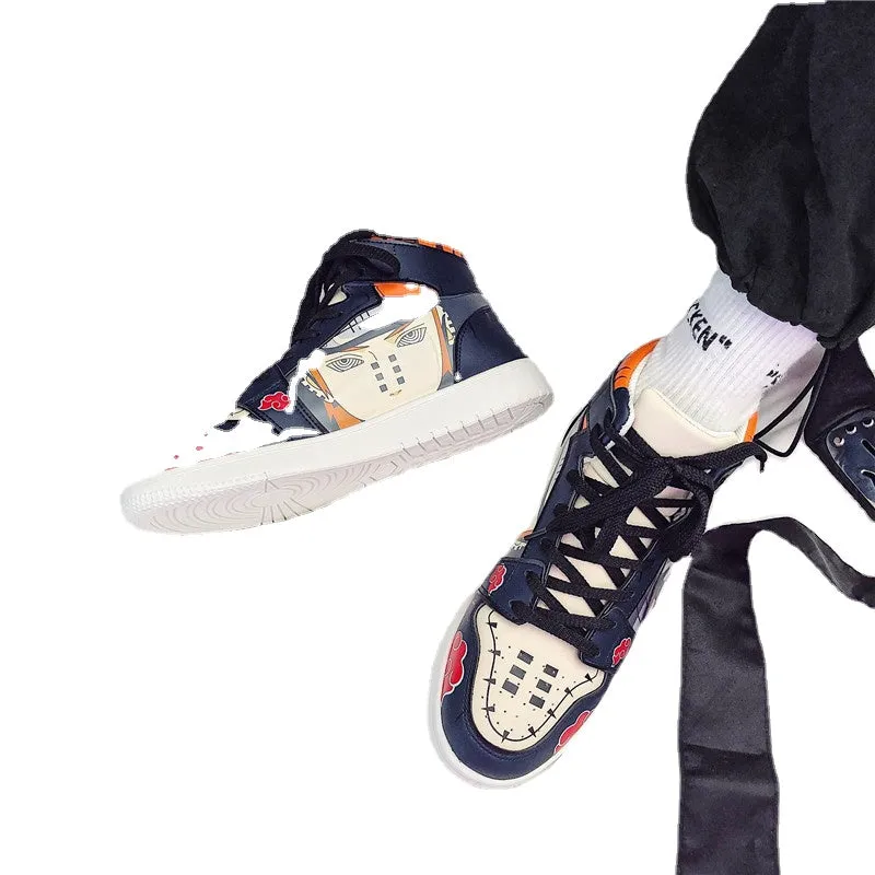 Code Naruto joint aj1 Naruto Payne Air Force One 2024 new trend high-top shoes men V18