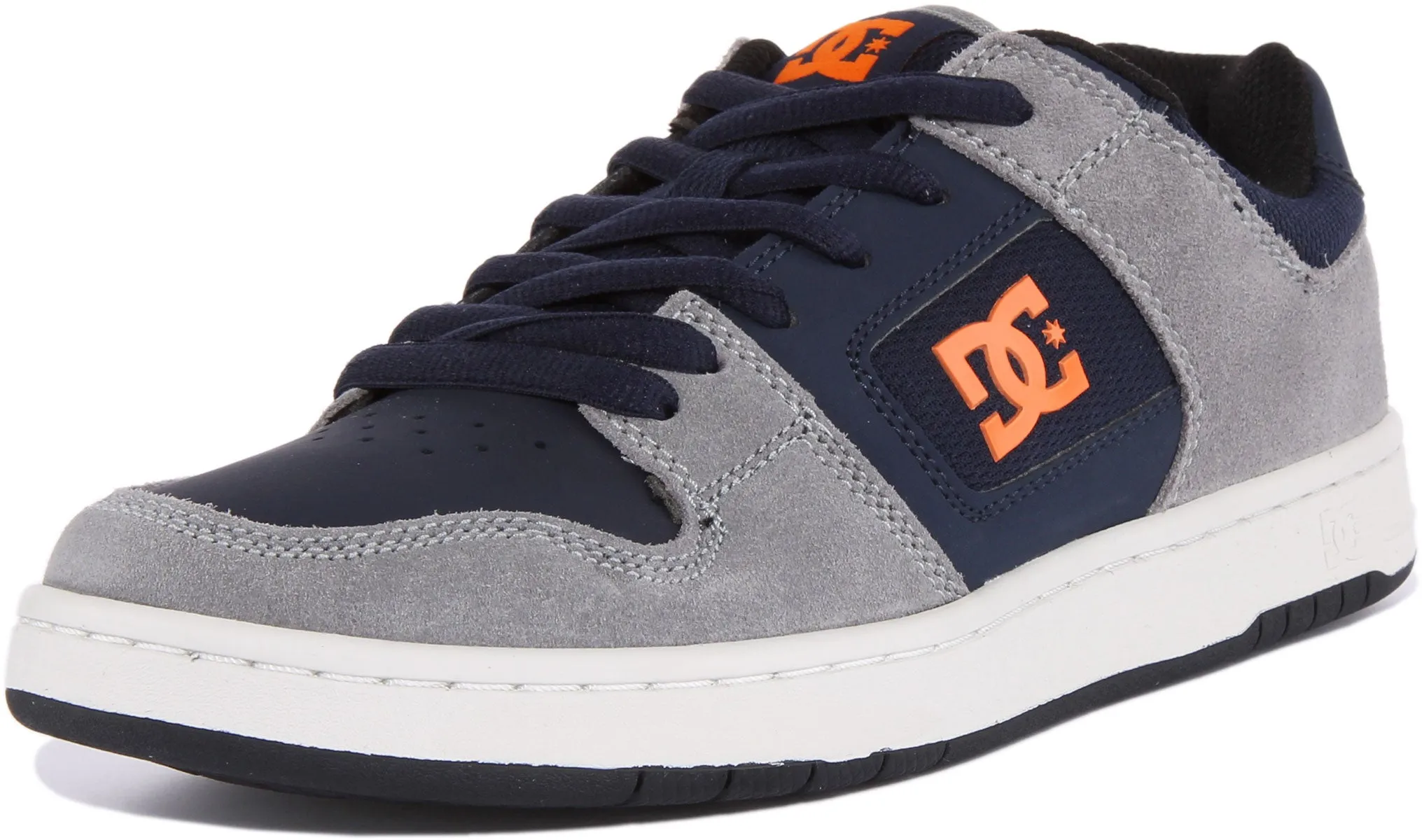 Dc Shoes Manteca 4 In Grey Blue For Men