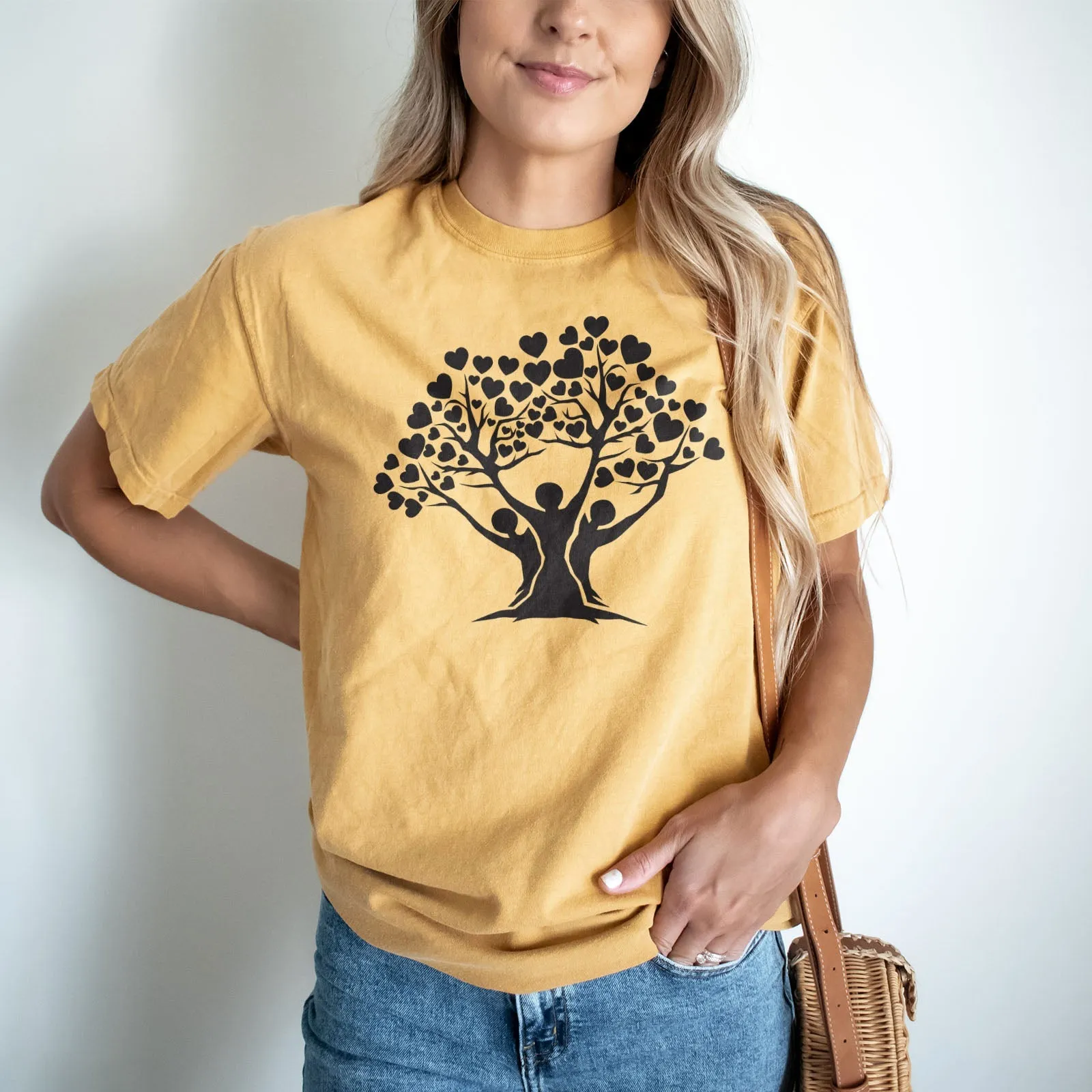 Family Tree Tee Shirts For Women - Christian Shirts for Women - Religious Tee Shirts