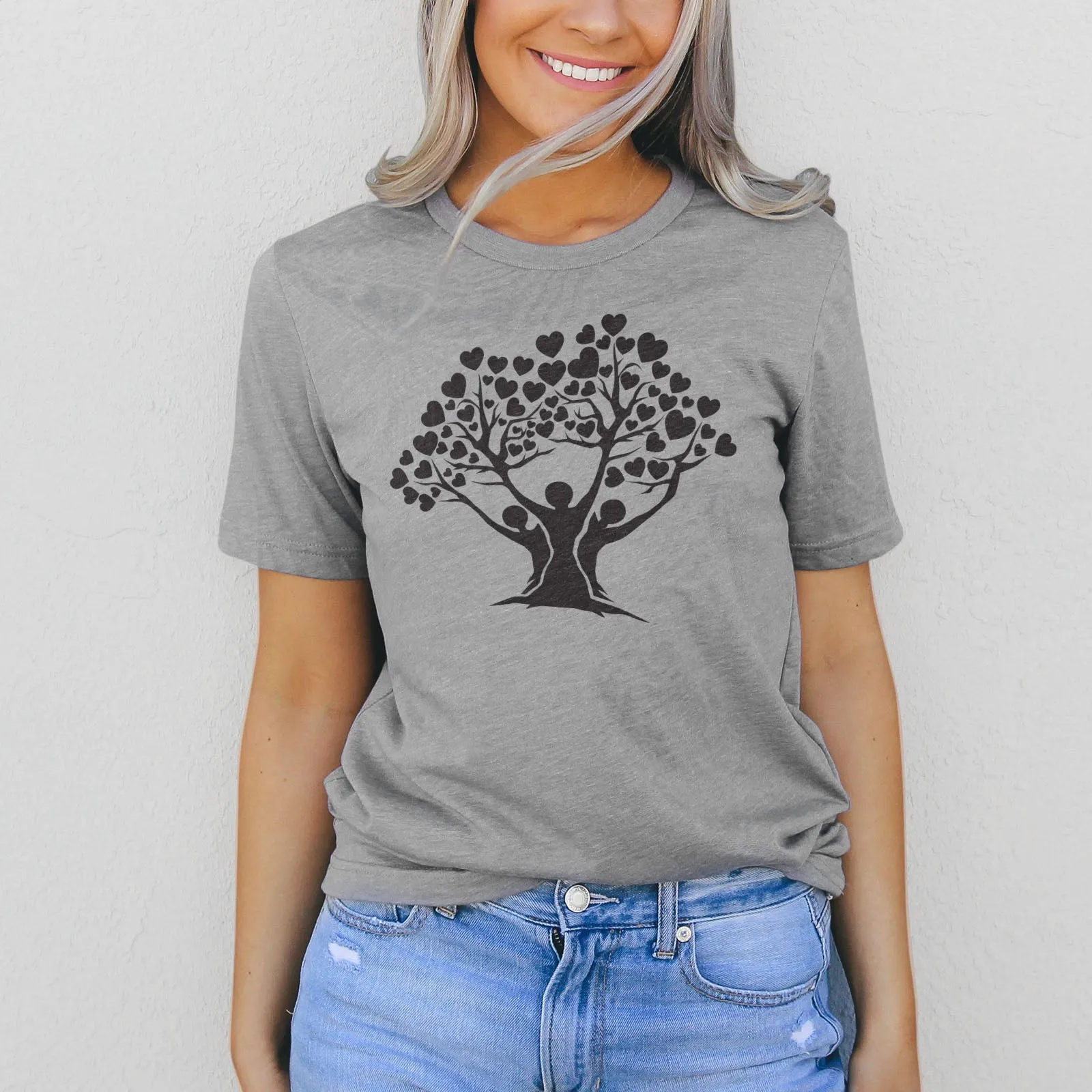 Family Tree Tee Shirts For Women - Christian Shirts for Women - Religious Tee Shirts