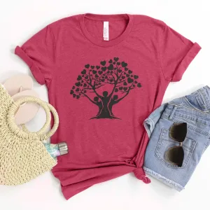 Family Tree Tee Shirts For Women - Christian Shirts for Women - Religious Tee Shirts