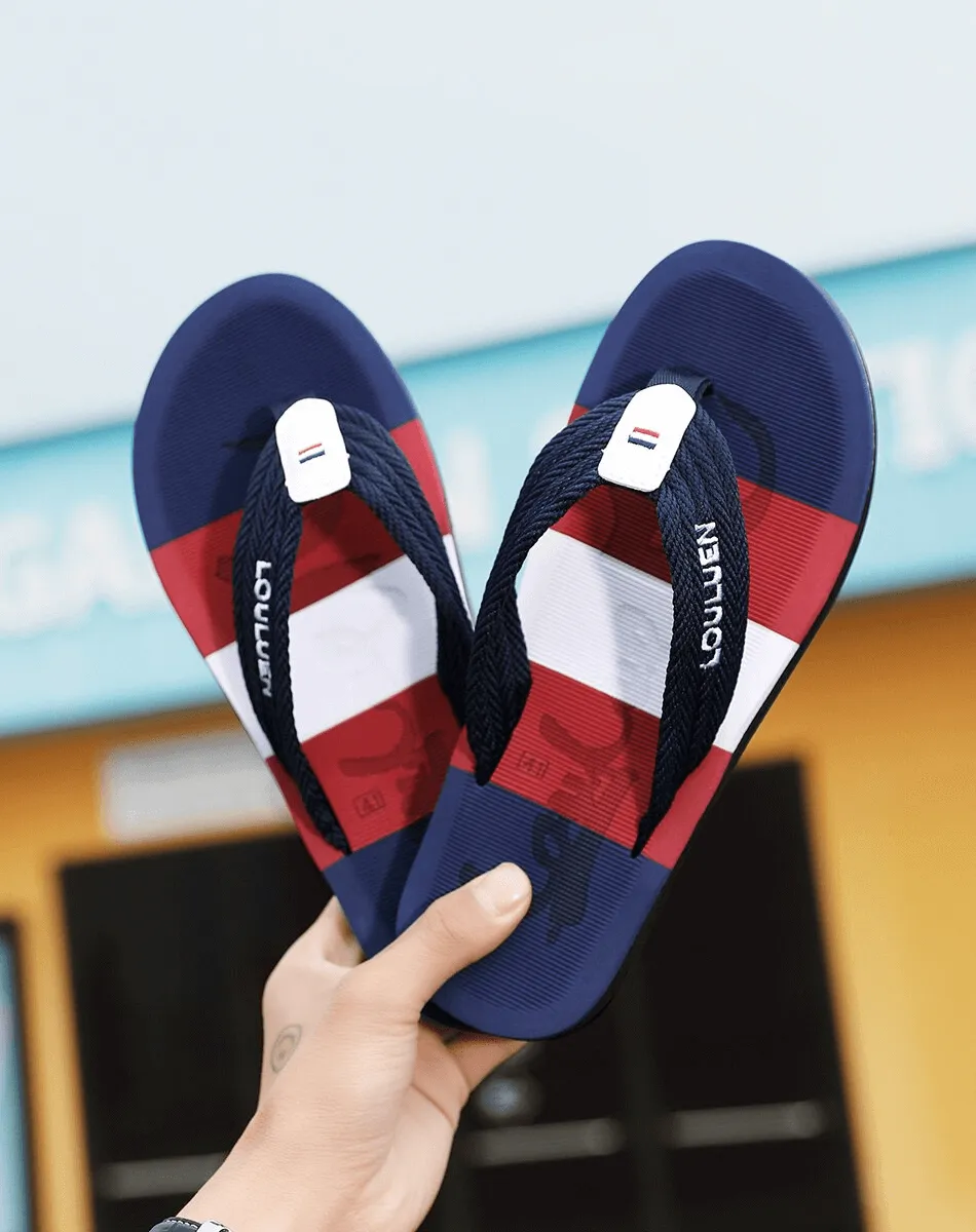 Fashion Breathable Casual Beach Flip Flops for Men - SF1077