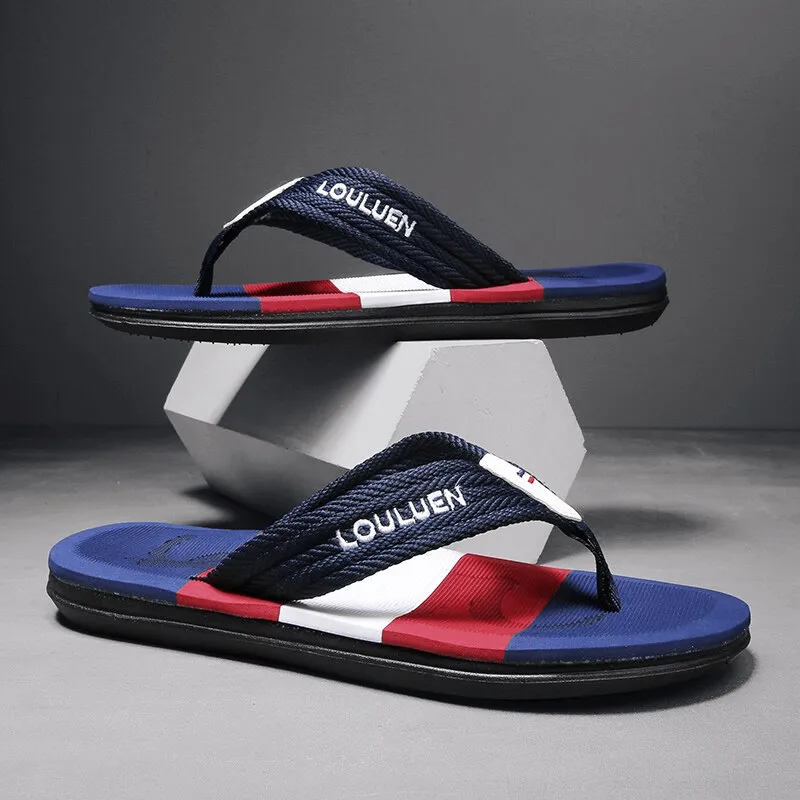 Fashion Breathable Casual Beach Flip Flops for Men - SF1077