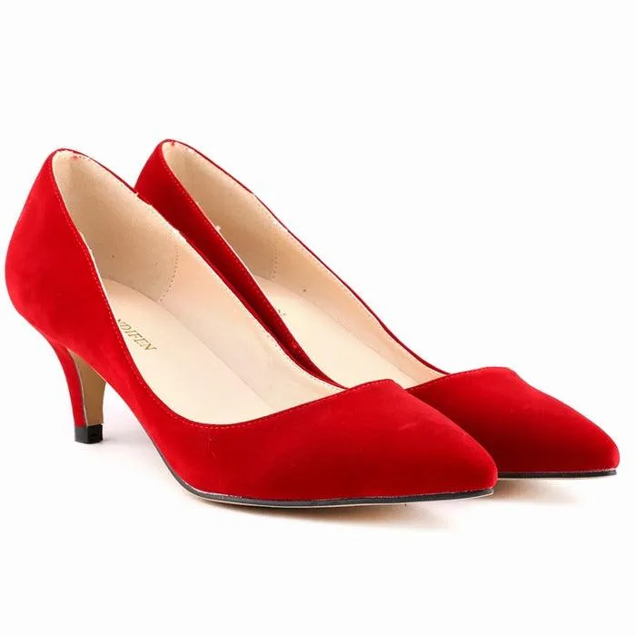 Fashion Low-cut Stiletto Heel Women