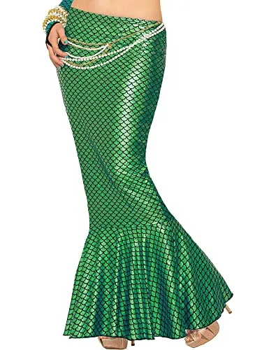 Forum Novelties Adult Green Mermaid Skirt Sexy Costume