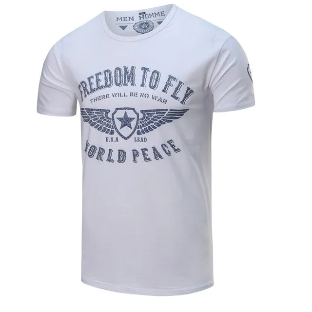 Freedom to Fly Printed Cotton Shirt