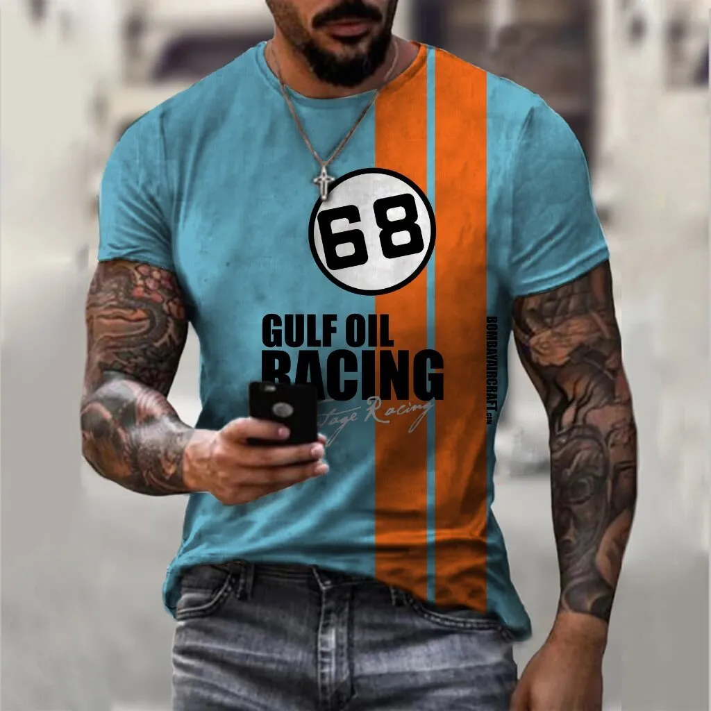 Gulf Oil Racing Vintage T-Shirt