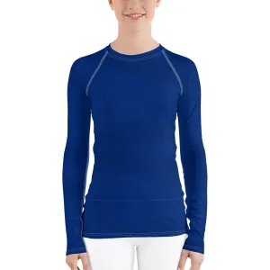 Harmony Blue Long Sleeve Tops