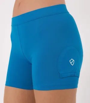 Kara Ball Short - Brilliant Blue/White