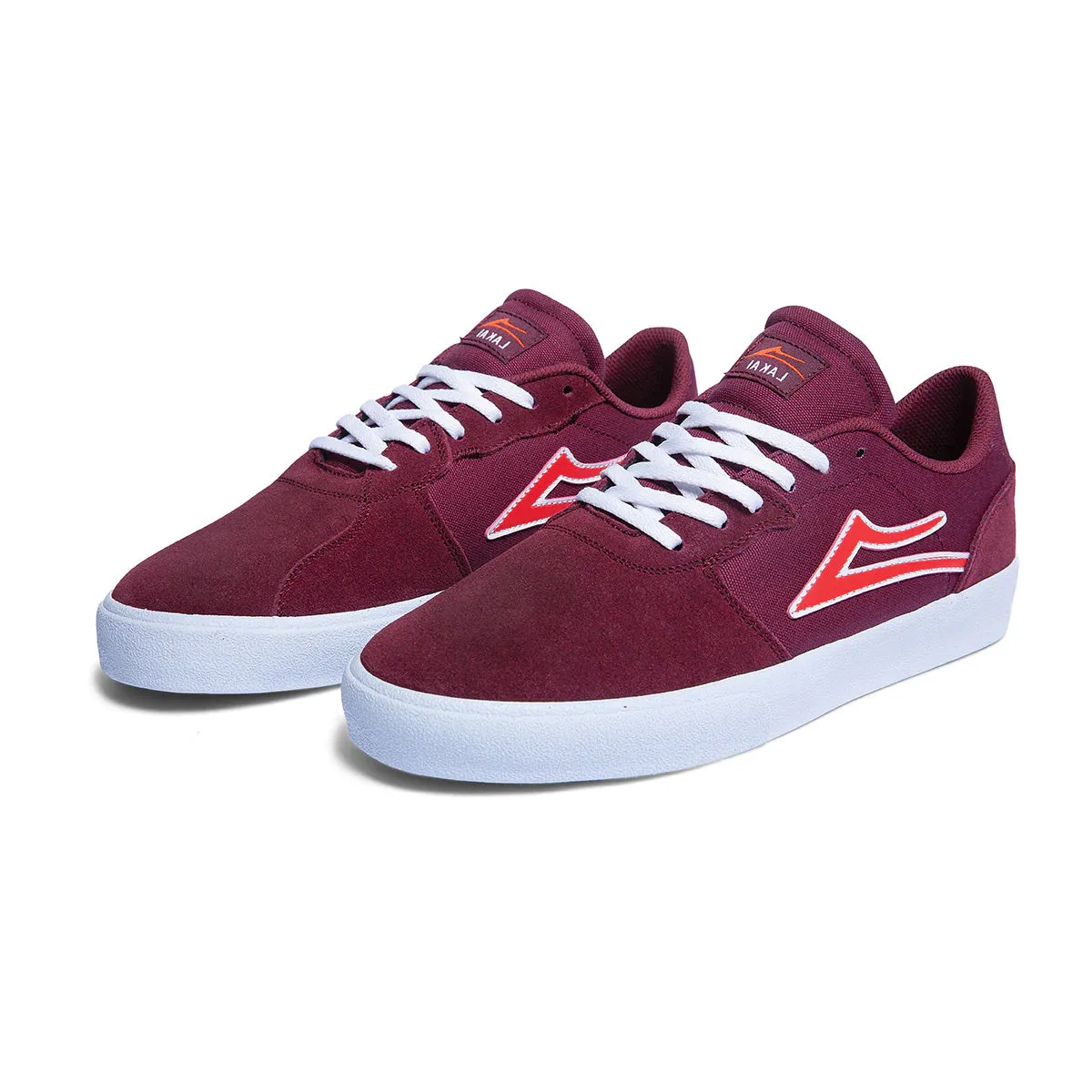 Lakai Cardiff Shoes - Burgundy