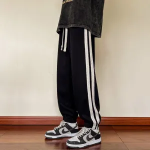 Loose Fit Trendy Knitted Tapered Sweatpant