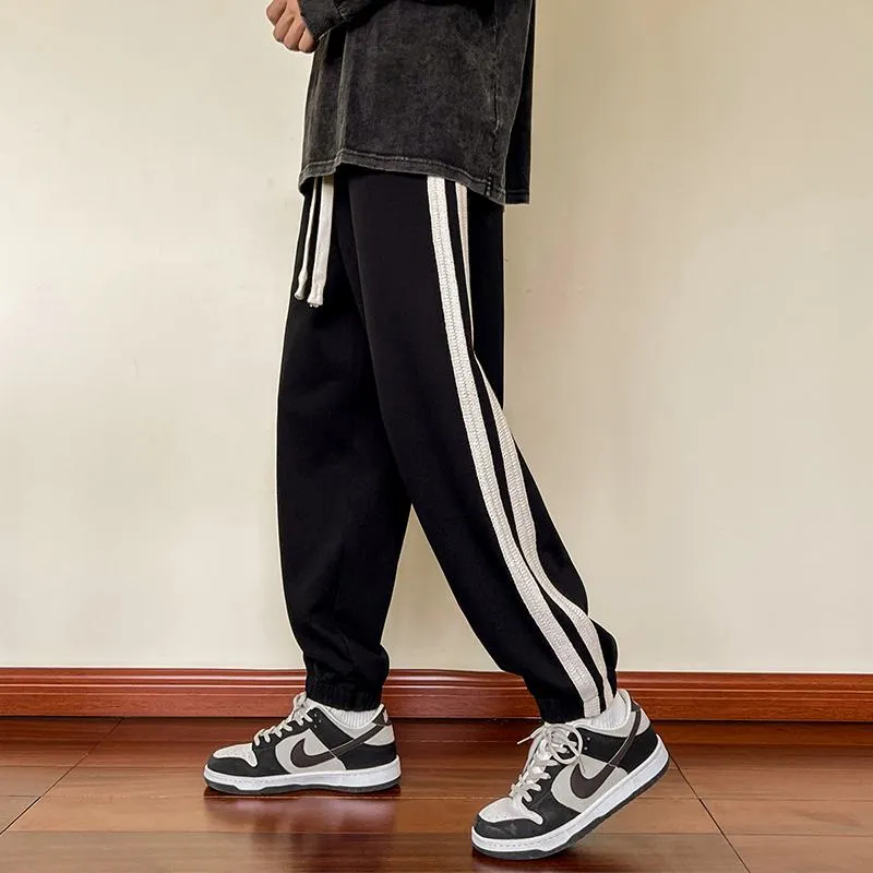 Loose Fit Trendy Knitted Tapered Sweatpant