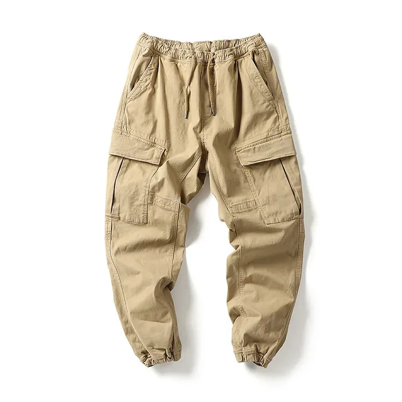 Loose Korean Style Harem Pants Men Cargo Pants Streetwear Joggers