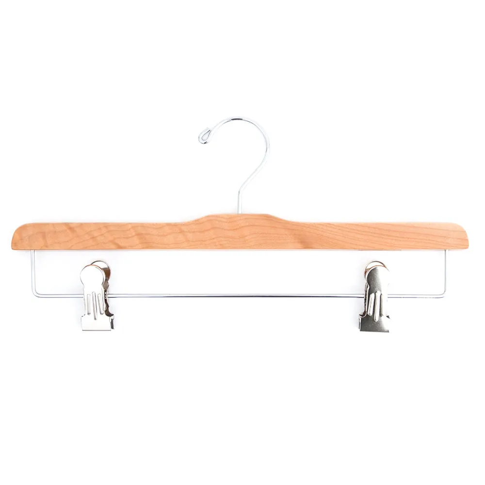 Luxury Wooden Trouser Clip Hanger (Set of 5)