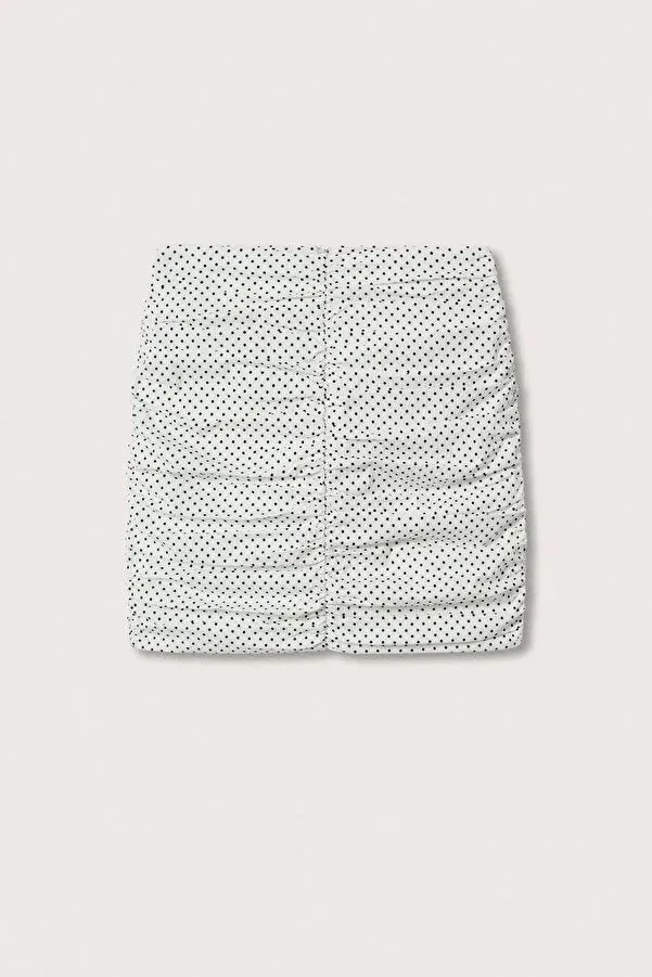 Mango Women's White Skirt