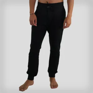 Members Only Men's Jersey Jogger Lounge Pants - Black