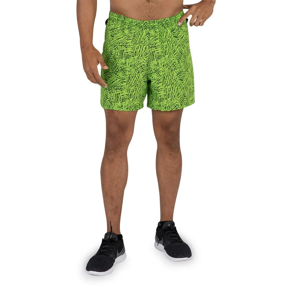 Men's 2-n-1 5" Ultra Running Shorts - Hyper Lime