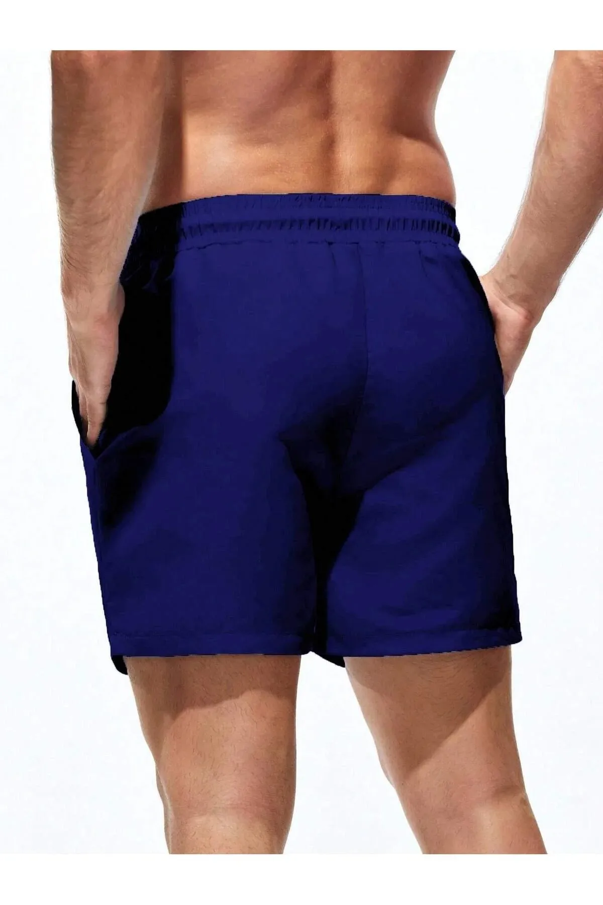 Meyasu Men's Printed Basic Swim Shorts