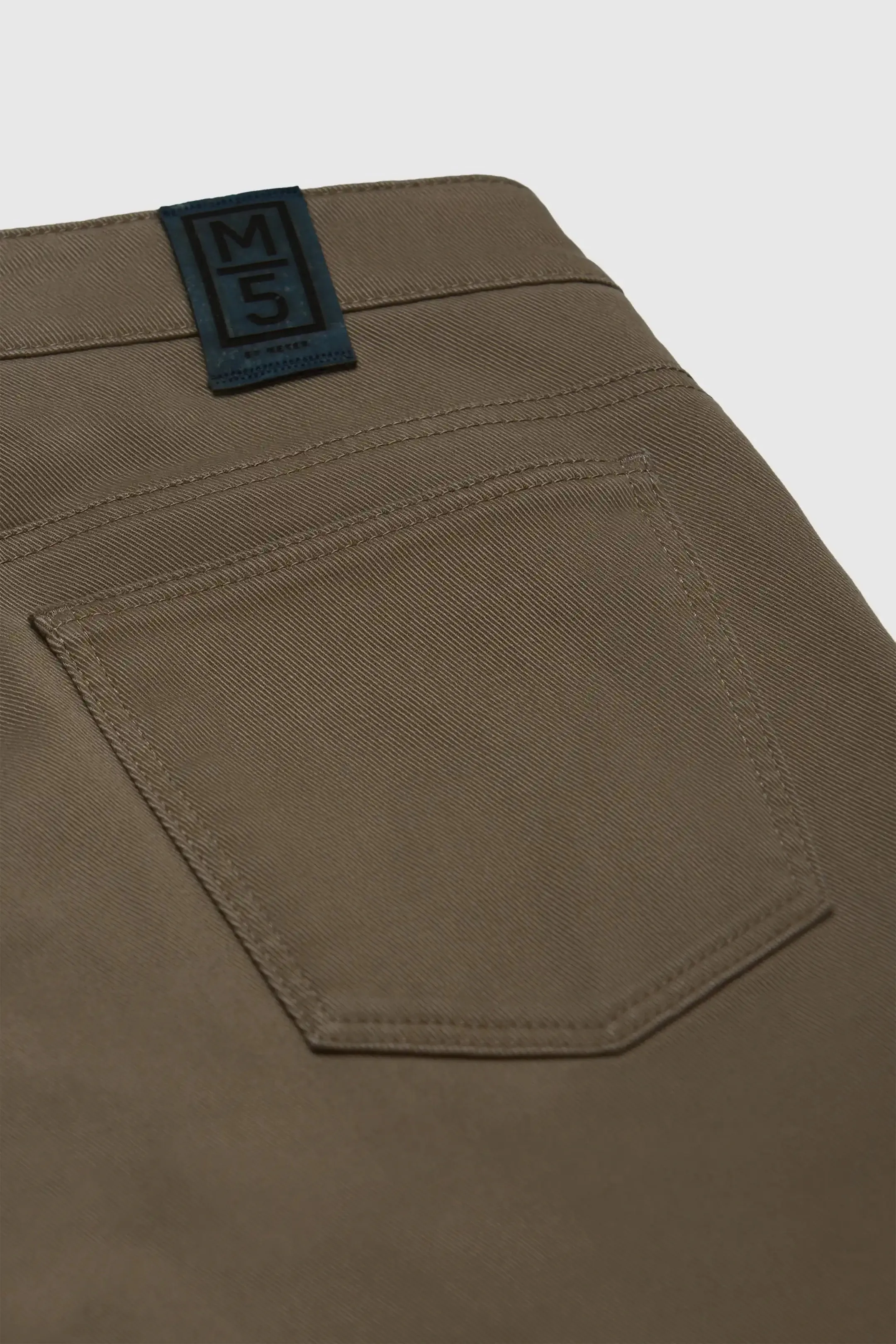 MEYER M5 Jeans - 6188 Cotton Twill Chinos - Stone