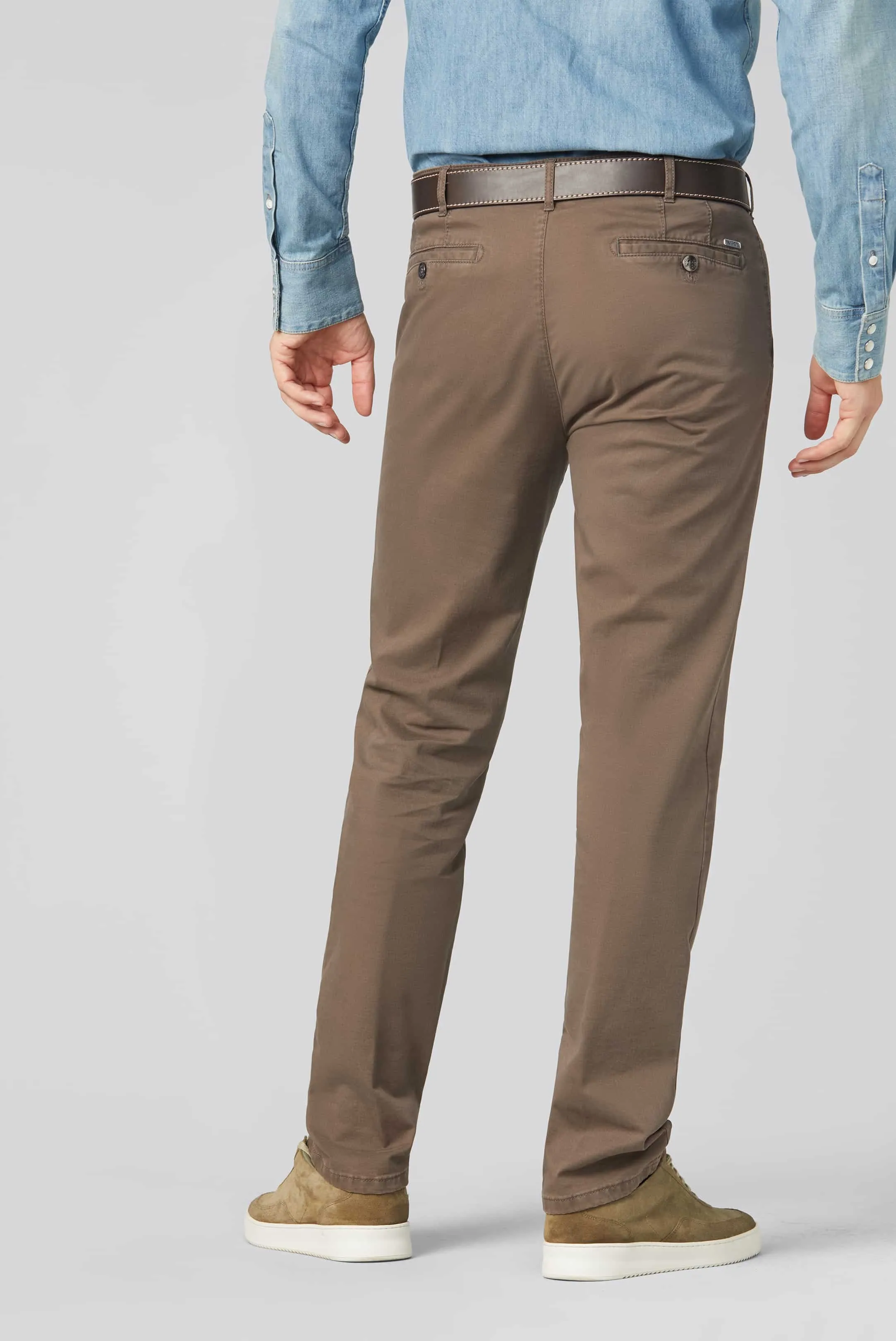 MEYER Roma Trousers - 316 Luxury Cotton Chinos - Stone