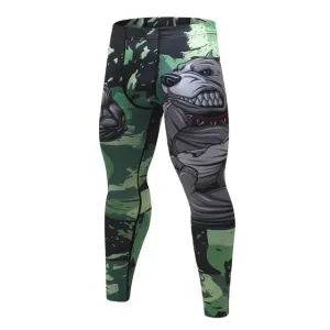 MMA Printed Workout Quick Dry Fitness Pants