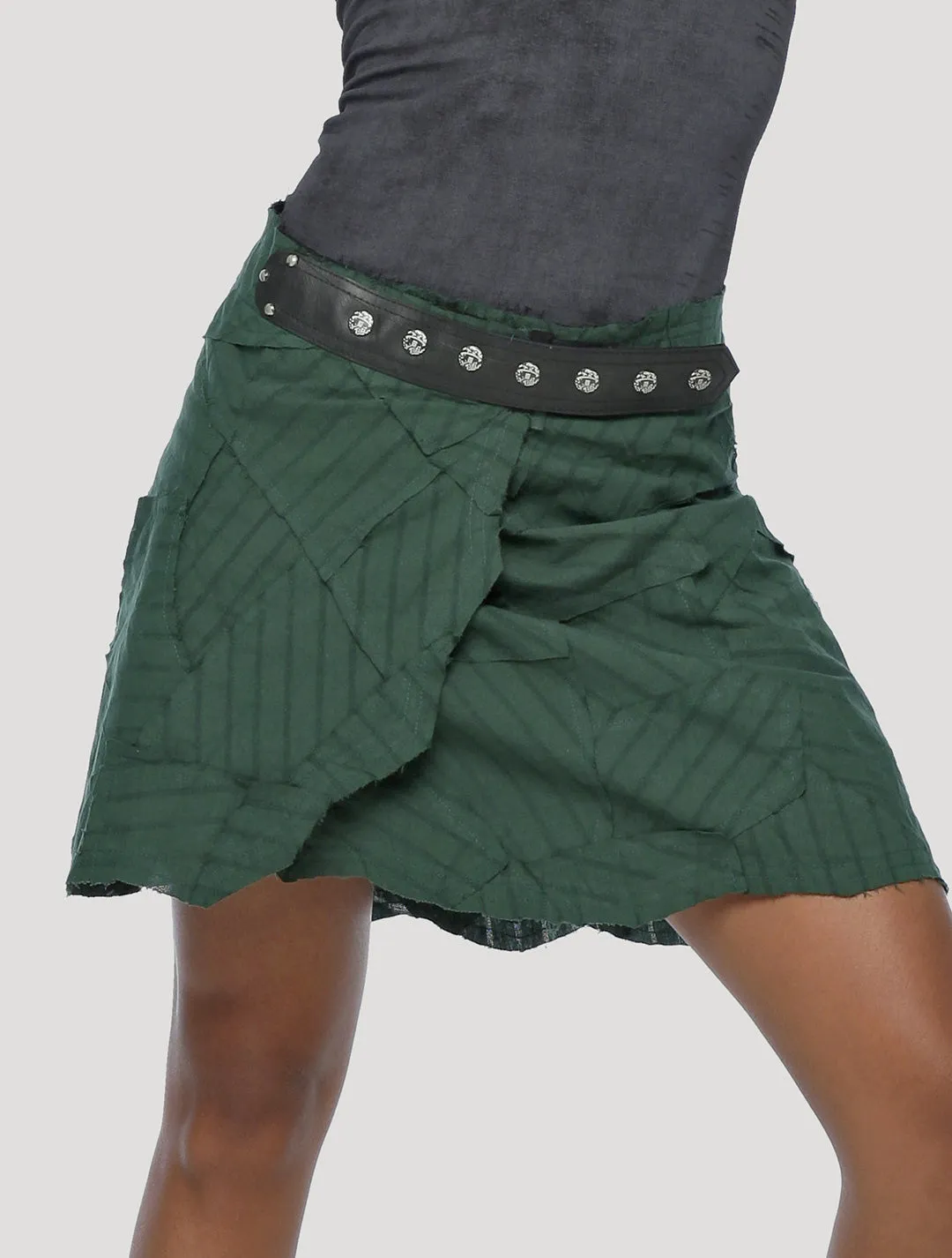 New Pecoa Veg Mini Wrap Skirt