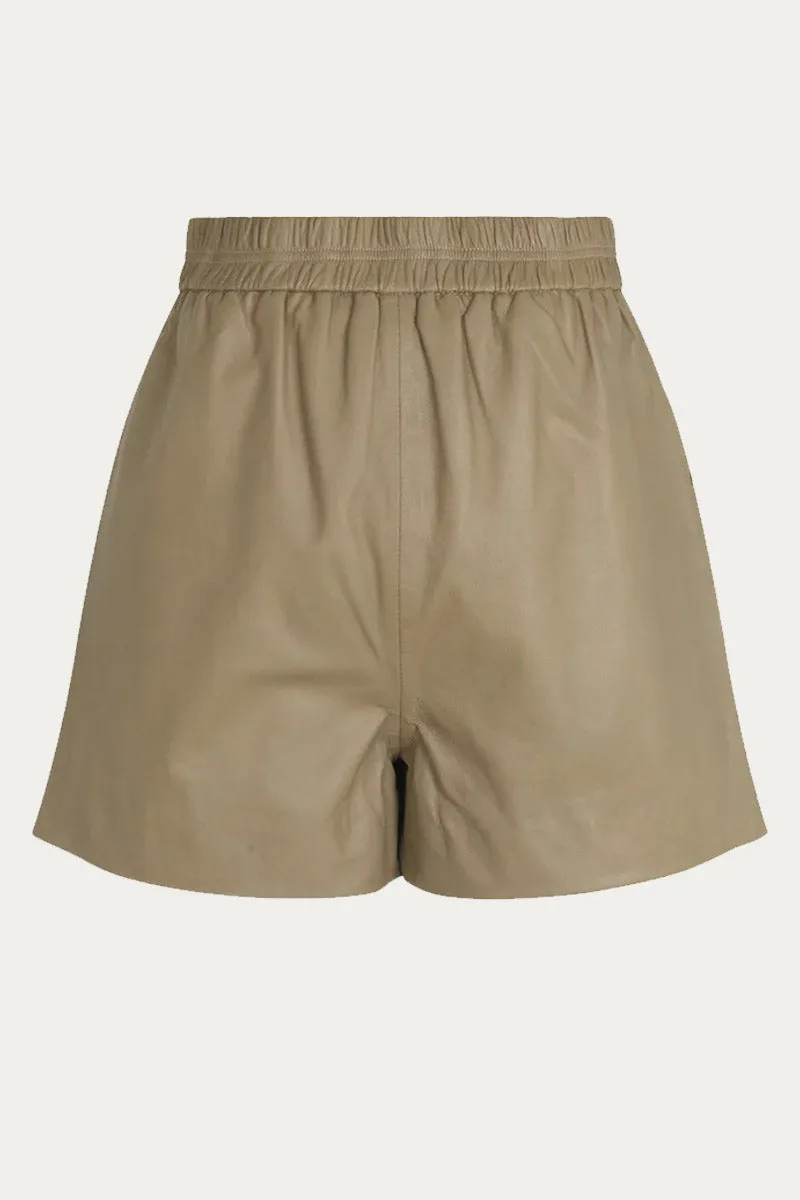 New Quality Lisbon Leather Shorts