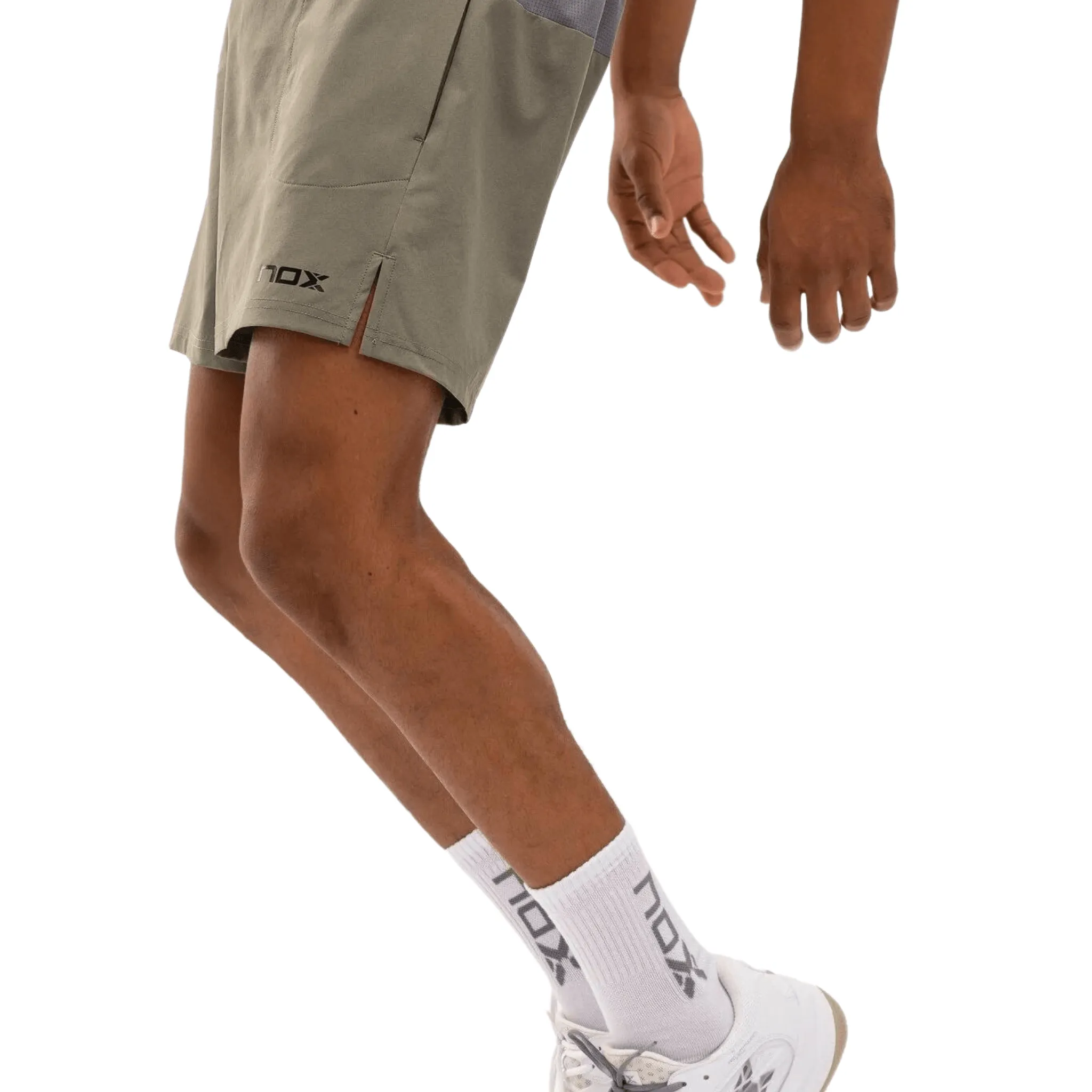 Nox Padel PRO Shorts: Olive Green